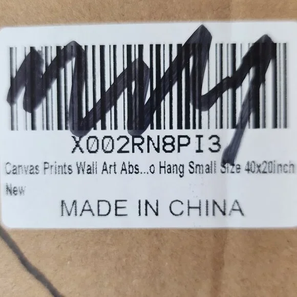 Tiger 5pc Canvas Print Wall Art 40"x20" Includes Hanging Guide and Hangers - Picture 16 of 16